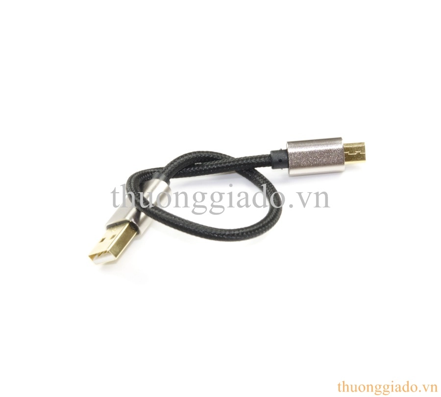 Cáp kết nối usb chuẩn micro usb (loại ngắn)